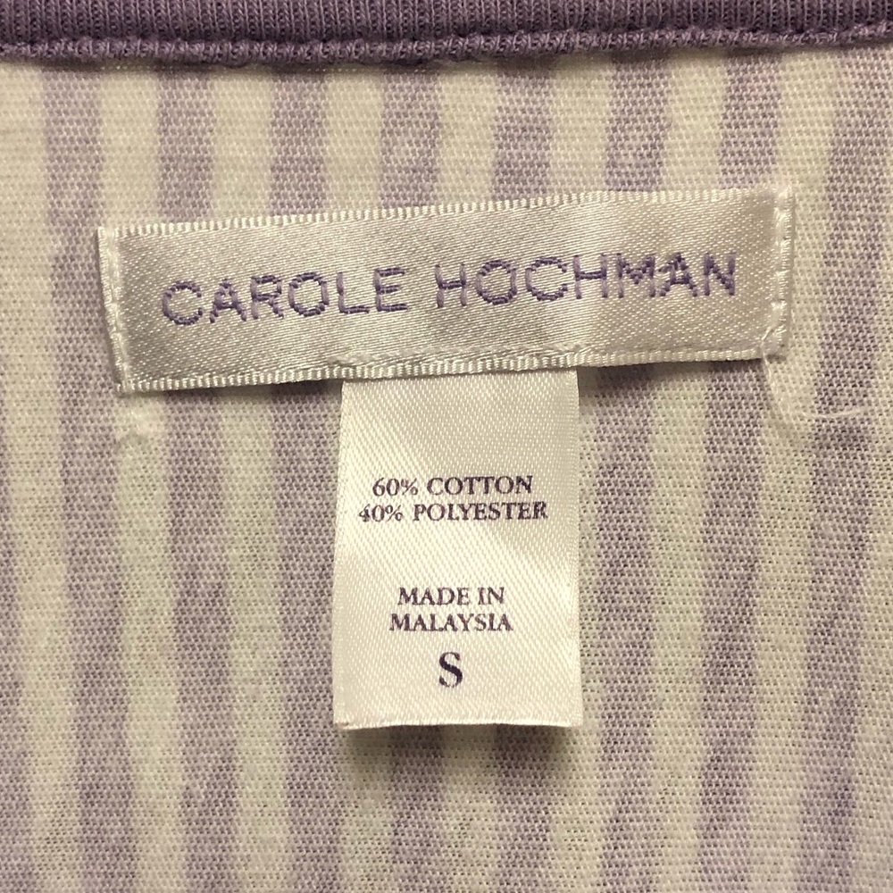 Carole Hochman Striped Lounging Pajamas - Picture 8 of 15